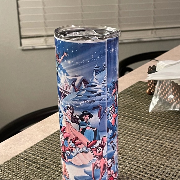 Disney Christmas 20oz Stainless Steel tumbler - Picture 2 of 6